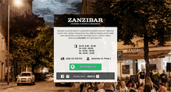 Desktop Screenshot of kavarnazanzibar.cz